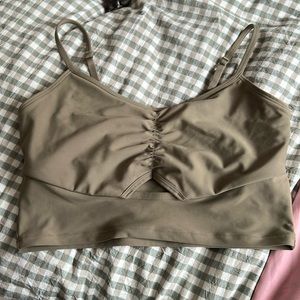 OLD NAVY Army Green Sports Bra